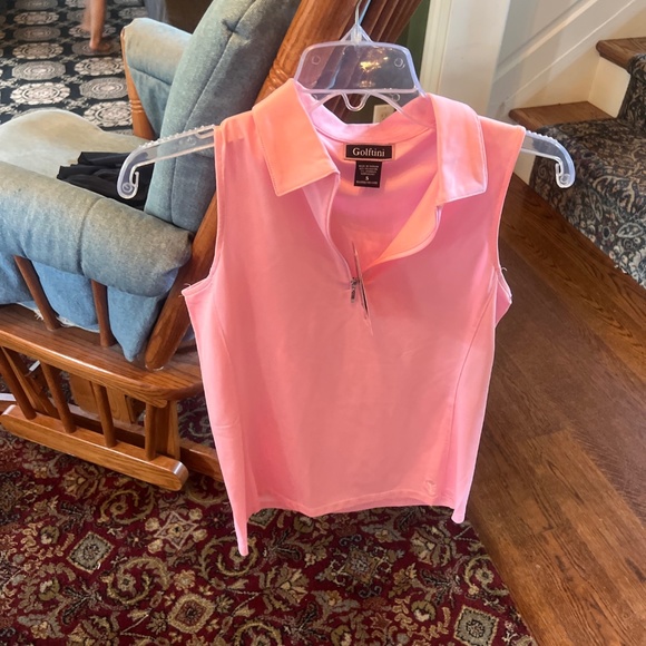 Golftini sleeveless zip tank S light pink - Picture 1 of 6